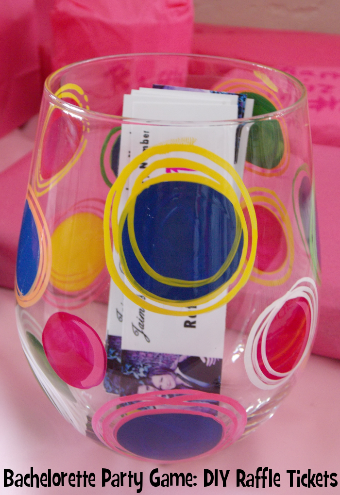 Bachelorette Party Game: DIY Raffle Tickets Bachelorette Party Game: DIY Raffle Tickets