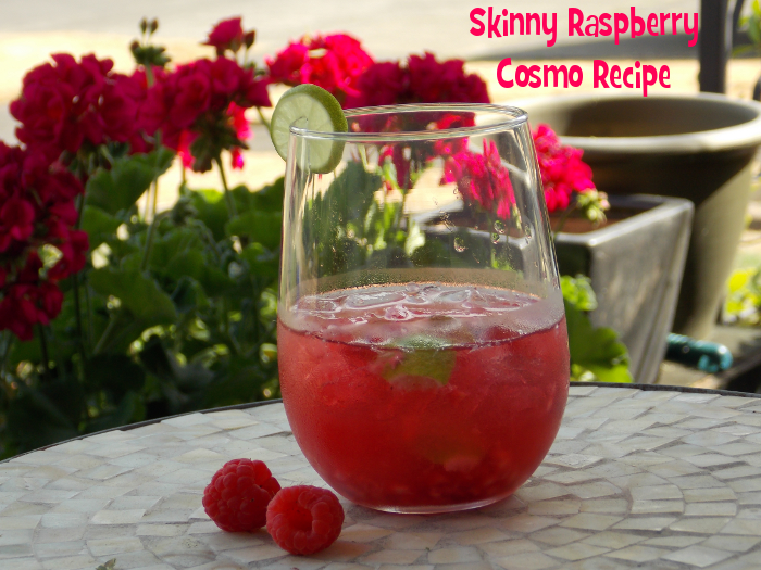 Skinny Raspberry Cosmo Recipe