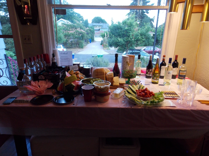 Bachelorette Party Drinks And Food