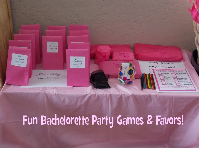 Fun Bachelorette Party Games & Favors!