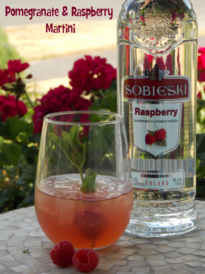 Pomegranate & Raspberry Martini