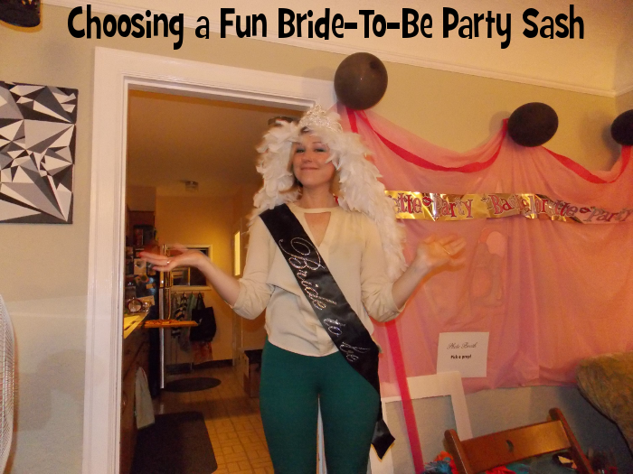 Choosing a Fun Bride-To-Be Party Sash