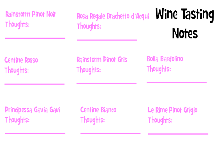 Wine Tasting Card Thumbnail
