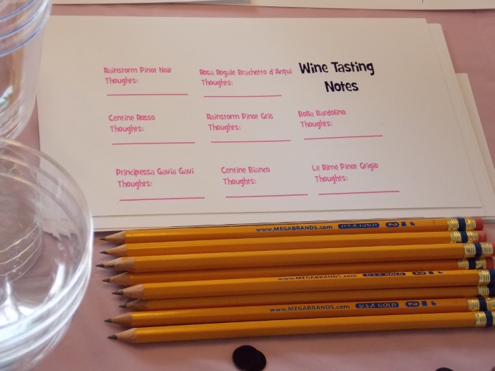 Wine Tasting Cards