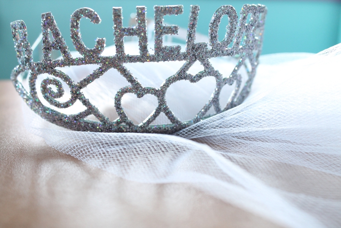 Bachelorette Party Tiara With Veil