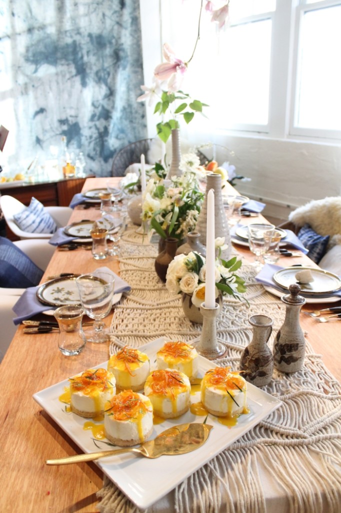 Light tablescape